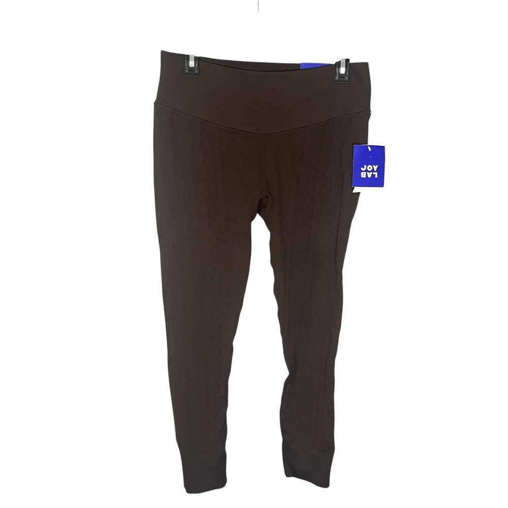Joy Lab NWT Women's Brown High Rise Ankle Leggings Seamless XL